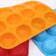 thumbnail image 3 of Molde para muffins de silicona, molde para muffins antiadherente de 12 tazas, molde para muffins gigante, molde para muffins de silicona, molde para muffins sin BPA para hornear muffins, huevo, 3 of 5