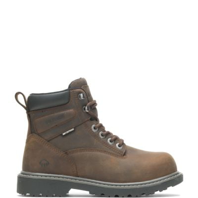 mens extra wide waterproof work boots