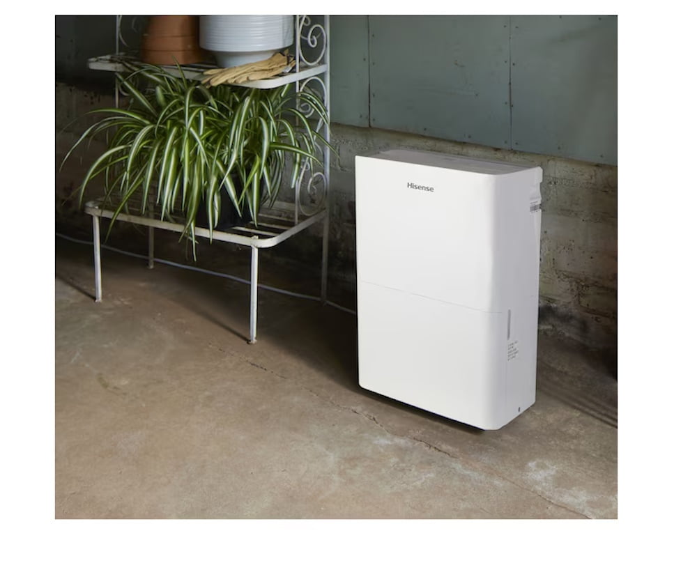 Restored Hisense DH3524K1W 35-Pint 2-Speed Dehumidifier ENERGY STAR (For Rooms 1501- 3000sq ft) (Refurbished)