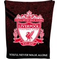 thumbnail image 1 of Liverpool Football Crest Fleece Blanket Throw Soft LFC Warm Sofa Travelling Blanket Mesh Liverpool Soccer Gift, 1 of 6