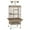 Cocoa Brown, variant on Prevue Pet Products 36" x 24" x 66" Select Wrought Iron Parrot Bird Cage, Pewter