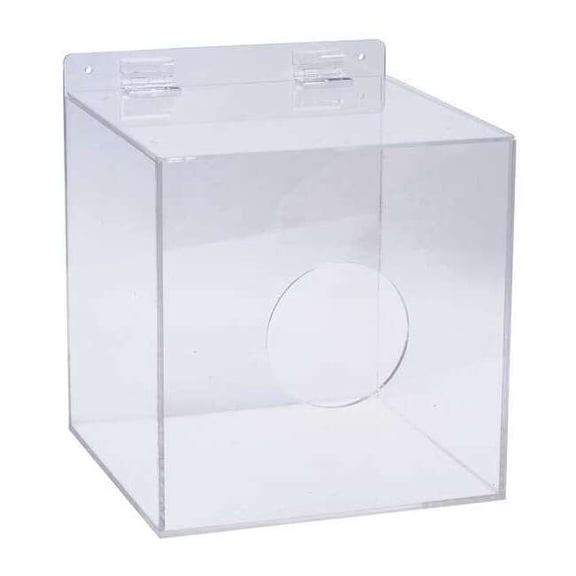 Brady Eyewear Dispenser, Clear, Acrylic DPE