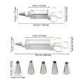 Cake Applicator Dessert Decorating Set Cupcake Frosting Filling With 5
