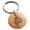 Rose, variant on Stainless Steel Nautical Feather Compass & Anchor Engraved Small Medallion Circle Charm Keychain Keyring