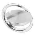 thumbnail image 2 of Kitchen Flap Lid Stainless Steel Flush Recessed Built-In Balance Flap Cover Trash Bin Garbage Can Trash Lid Kitchen Counter Top Round, 2 of 7