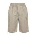 thumbnail image 6 of ZToonmas Men's Elastic Waist Cargo Shorts Loose Fit 5-Inch Shorts with Multi-Pocket Casual Outdoor Hiking Shorts for Seniors, 6 of 9