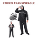 thumbnail image 3 of Impermeable Completo Con Visera Para Lluvia JustClick MX Unisex, 3 of 8
