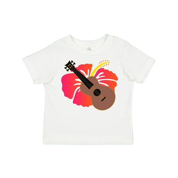 Inktastic Ukulele Hawaiian Music Girls Toddler T-Shirt