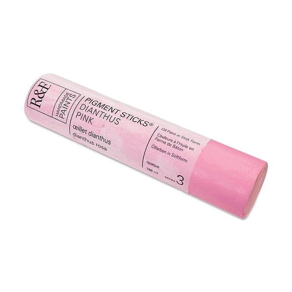 R&F Handmade Paints 223B Oil Pigment Stick 188ml Dianthus Pink