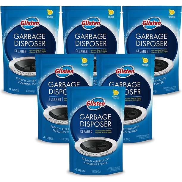 Glisten Garbage Disposer Cleaner, Odor Eliminator with Foaming Action
