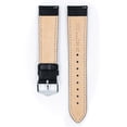thumbnail image 3 of Hirsch Kent Artisan Leather Watch Strap - Blue - L - 20mm - Silver Buckle, 3 of 9