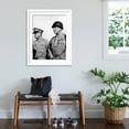 thumbnail image 3 of Art.com General Dwight Eisenhower, General George Patton, 1940's Photo, White Frame Wall Art, 32" x 40", 3 of 5