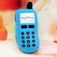 thumbnail image 6 of Colorful Pet Puppy Dogs Chew Toys Cute Phone Shape Play Squeaky Sound Plush Toys, 6 of 9