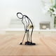 thumbnail image 3 of Escultura de línea de atleta Fiudx de Metal Simples Deportes Decoración de hierro forjado, 3 of 4