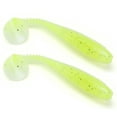 thumbnail image 4 of T Tail Fishing Lure, Fishing Lures   Dual Color Silicone With Spiral Pattern For Sea Fishing, 4 of 8