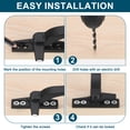 thumbnail image 5 of 1Pcs Casement Window Locking Handle, Zinc Alloy Locking Handle Grasp Grip Right Hand for Windows, Silver Gray, 5 of 7