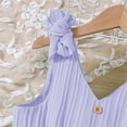 thumbnail image 5 of XXWXYD Girls Sweet Holiday Dress Spring Summer Autumn Comfortable Fashionable Ruffle Design Casual Party Outfit Soft Cotton, 5 of 8