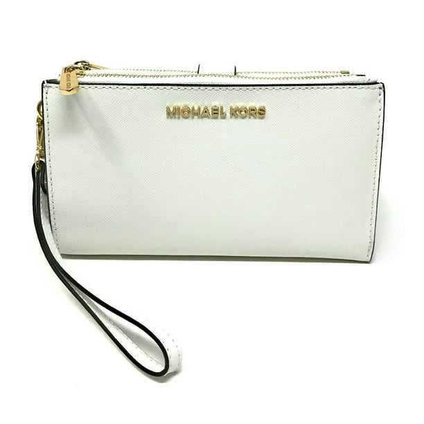 Michael Kors MICHAEL KORS JET SET TRAVEL DOUBLE ZIP WRISTLET WALLET