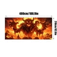 thumbnail image 2 of Large Heavy Duty Garage Banner Durable Car Flags For Outdoor Indoor Sports Events Parties And Decoration, 2 of 4