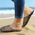 thumbnail image 3 of COM STAR Women Jelly Sandals Lightweight Mesh Flat Summer Slip-On Beach Sandal for Casual Wear Vacation and Daily Outings, 3 of 10