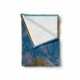 thumbnail image 2 of Nature Soft Flannel Fleece Blanket, Sunken Tree Lake on Mountain Range Exquisite Rural New Zealand Scenery, Cozy Plush for Indoor and Outdoor Use, 50" x 60", Earth Yellow Pale Blue, by Ambesonne, 2 of 6