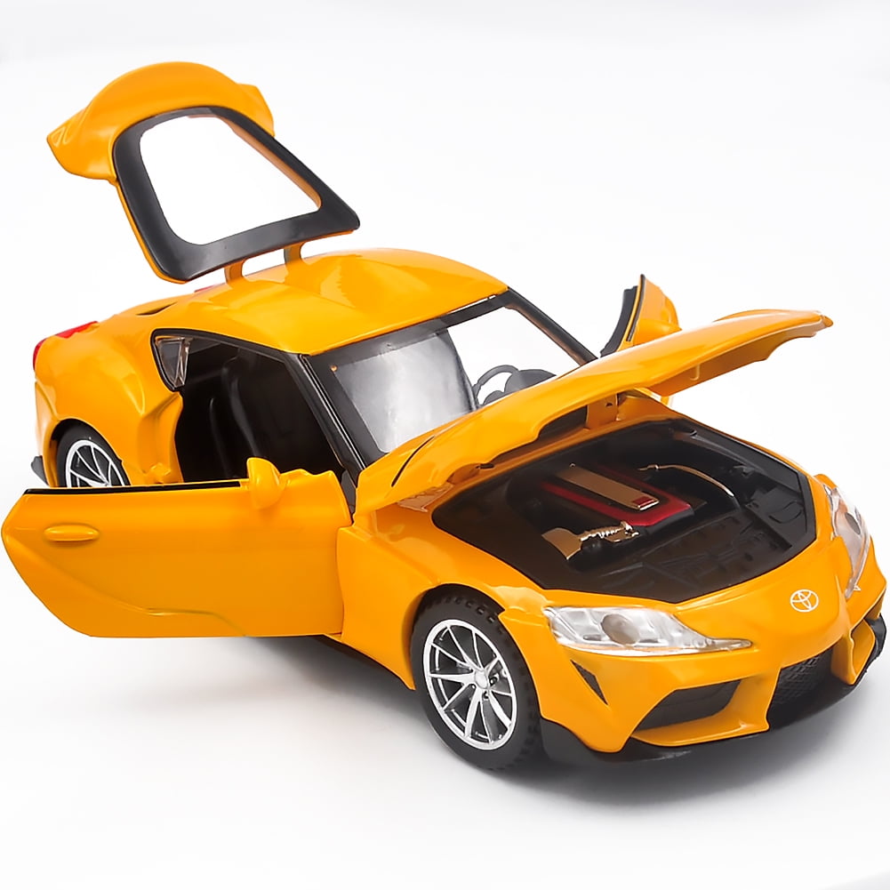 Die-casting 1:32 alloy car model for Toyota Supra miniature classic children classic car collection gift for children