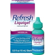 Refresh Liquigel Lubricant Eye Gel Drops, 0.5 Fl Oz Sterile, 2 Pack