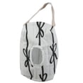 thumbnail image 3 of AOOOWER Multipurpose Cotton Wet Tissue Storage Bag with Striped Bowknot for Daily Use, 3 of 13
