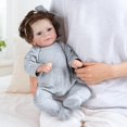thumbnail image 2 of Muñeca Reborn KidCuddz con pelo enraizado a máquina, 43 cm, 2 of 7