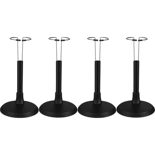 FONDOTIN 4 Pcs Support de Poupée pour Jouet Présentoir avec Tenue Stable 35cm