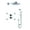 Polished Chrome, variant on ALFI brand AB2287-PC Polished Chrome 3 Way Thermostatic Shower Set with Body Sprays