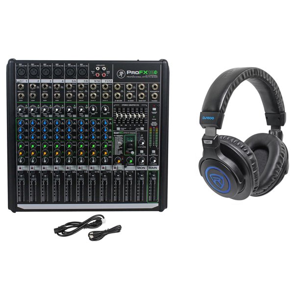 Mackie PROFX12v2 Pro 12 Ch Compact Mixer w Effects, USB PROFX12 V2