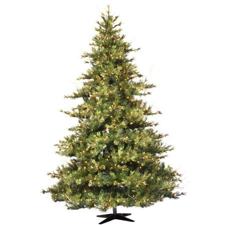 Vickerman 10' Mixed Country Pine Artificial Christmas Tree, Unlit