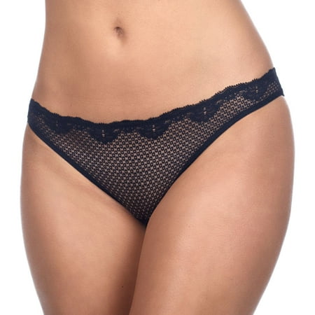 

Women s Timpa 630473 Alice Lace Low Rise Bikini Panty (Black L)