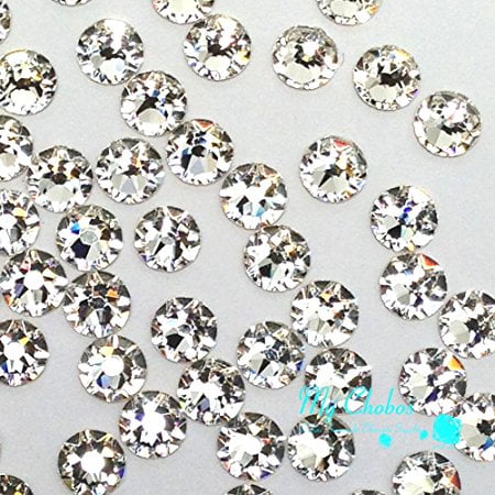 - 144 pcs Crystal (001) clear Swarovski NEW 2088 Xirius 20ss Flat backs Rhinestones 5mm ss20