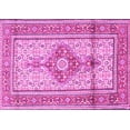 thumbnail image 1 of Ahgly Company Indoor Rectangle Medallion Pink Traditional Area Rugs, 7' x 9', 1 of 4