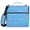 Blue Stripes with Cute Flowers, variant on 3 Ring Zipper Binder with Shoulder Strap Waterproof Trapper Keeper 2 Inch D-Ring 500 Sheets Capacity Dark Green Felt