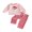 Red, variant on Cjfdfy Toddler Baby Girl Christmas Outfit Long Sleeve Sweatshirt and Pants 2Pcs Cute Santa Claus Embroidery Crewneck Sweatshirt Top Striped Pants Set Baby Girl Winter Clothes