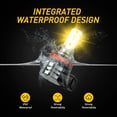 thumbnail image 4 of AUXITO H11 H8 H9 H16 LED Fog Light Bulbs 4000 Lumens with CSP Chipsets Golden Yellow for DRL or Fog Lights Lamp Replacement, 4 of 9