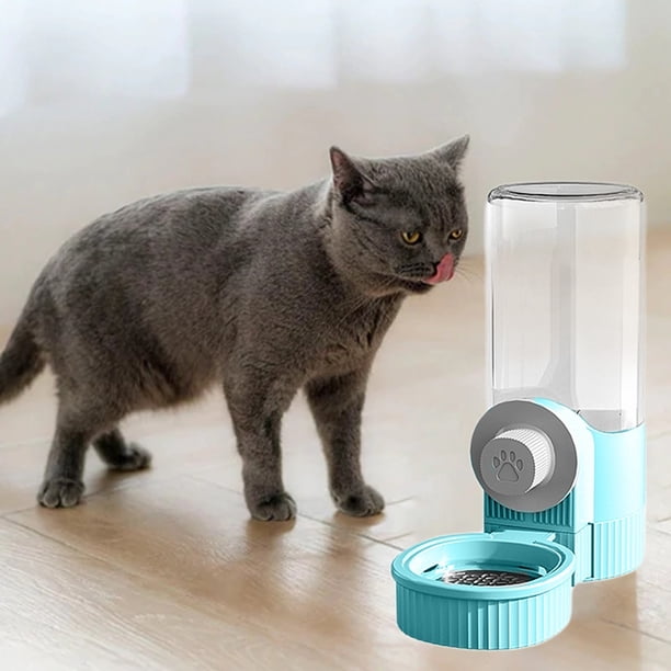 Bebedero colgante para gatos, bebedero para perros, jaula colgante, cuenco para perros, comedero automático, bebedero.
