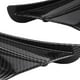 thumbnail image 4 of Ala fija para motocicleta Alas universales Kit de ala aerodinámica laterales Accesorios de adornos, fibra de carbono brillante, 4 of 8