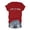 Red, variant on HXWCHsWomen Essential Plain TeeWomen's Casual Loose Fit Crewneck T-Shirt Short Sleeve Everyday Comfortable Stylish Basic top XL Red
