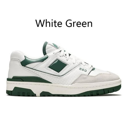 

New running shoes nb White Green N550 550s Sea Salt Black Rich Paul Oreo UNC Au Lait Syracuse Silver Natural Green Outdoor trainer Sport Sneakers