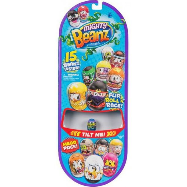 18 Mighty Beanz Mystery Mega Pack 15 Beans Walmart Com