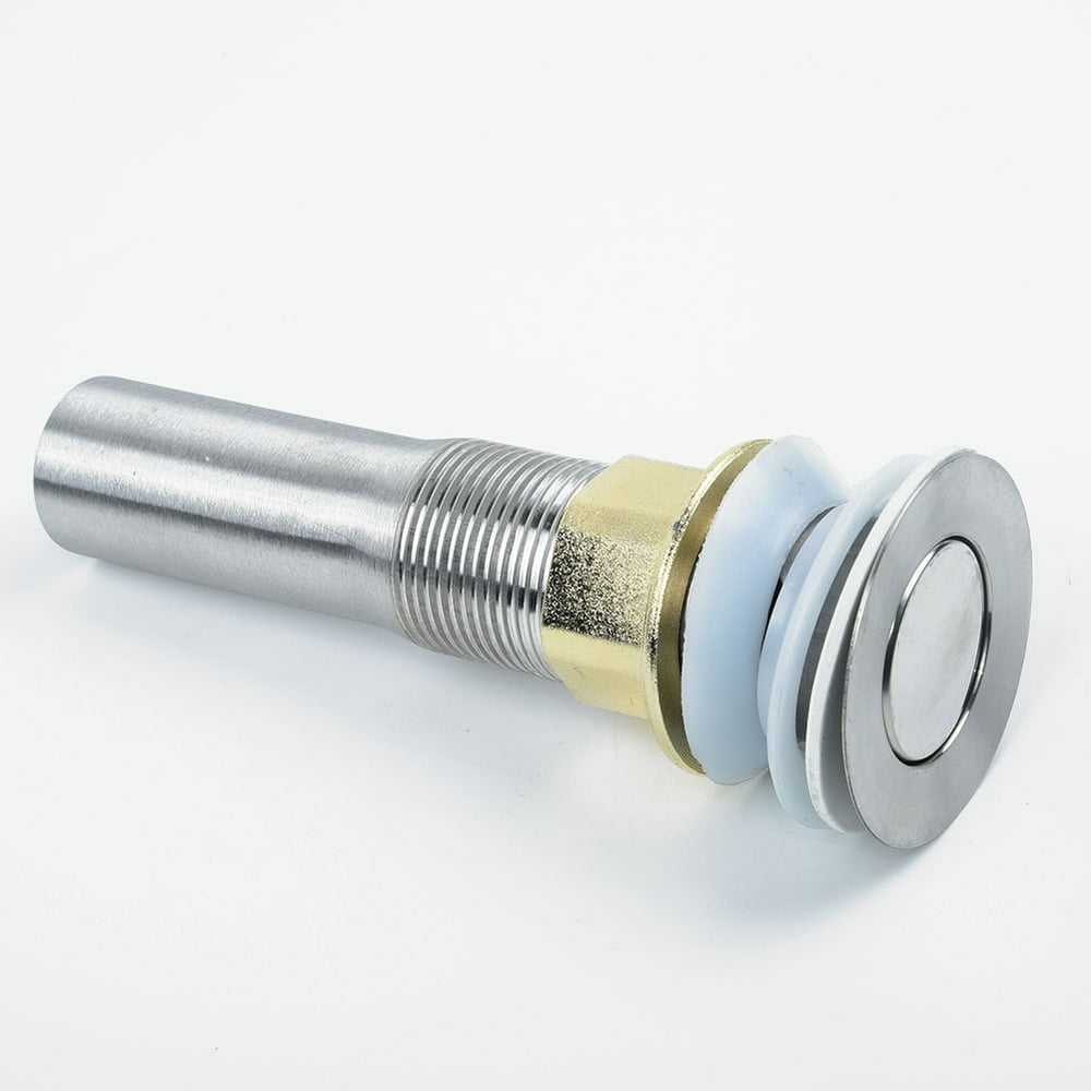 Bathroom Faucet Vessel Vanity Sink Drain Stopper Stainless Steel Pipe