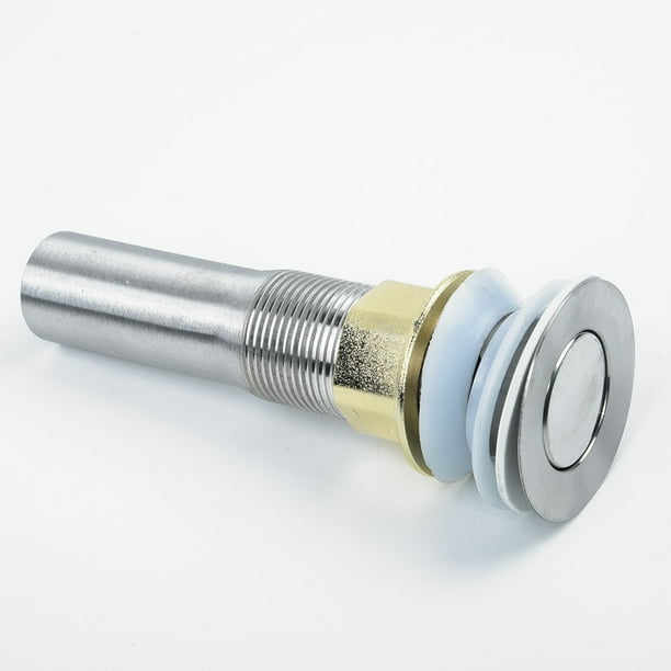Bathroom Faucet Vessel Vanity Sink Drain Stopper Stainless Steel Pipe