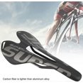 thumbnail image 2 of KAIYANG Sillín de bicicleta de carbono mate, cojín de sillín de bicicleta de carbono completo, accesorios para bicicleta, negro, 2 of 5