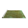 thumbnail image 2 of Ahgly Company Machine Washable Indoor Rectangle Persian Turquoise Blue Traditional Area Rugs, 2' x 3', 2 of 4