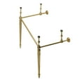thumbnail image 1 of Edwardian Brass Console Sink Legs, Brushed Brass, 1 of 1