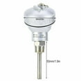 thumbnail image 2 of Rtd Pt100 Temperature Sensor Probe 1/2\" Npt Thread Thermocouple Terminal Head 50Mm, 2 of 9